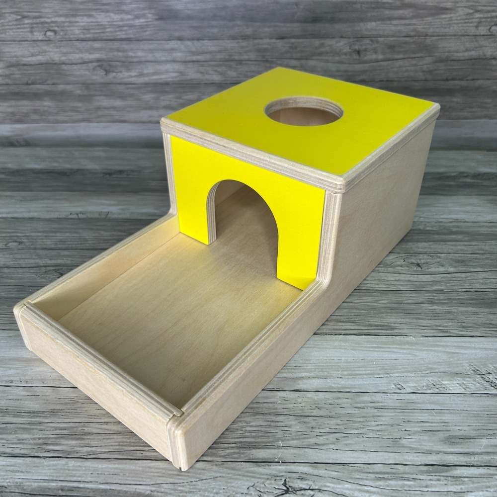 Lovevery Ball Drop Box Wooden Baby Toy Montessori‎ NO BALL